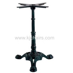 western antique cast iron table base