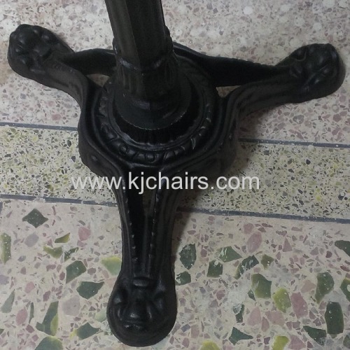 western antique cast iron table base