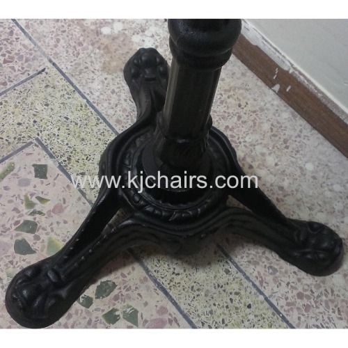 western antique cast iron table base