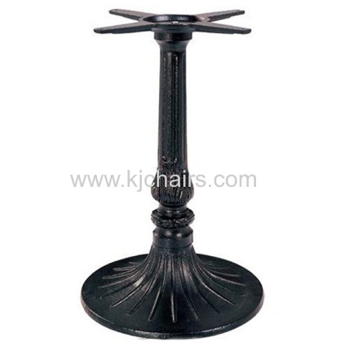 western antique cast iron table base