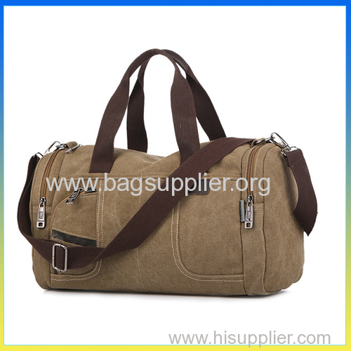 Cute large capacity duffel bag canvas over the shoulder bags