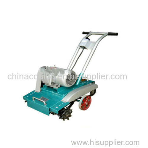 Concrete road cleaning machine