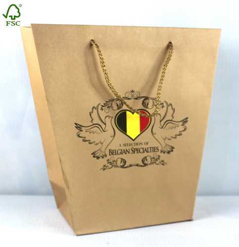 kraft Promotional paper gift bag