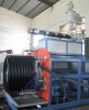 Plastic hollow wall winding pipe machine for HDPE
