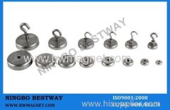 Strong Pull Power Hook Magnets with Ni coating