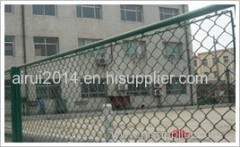 Cheap chain link fence,pvc diamond safety fence,football green mesh fence