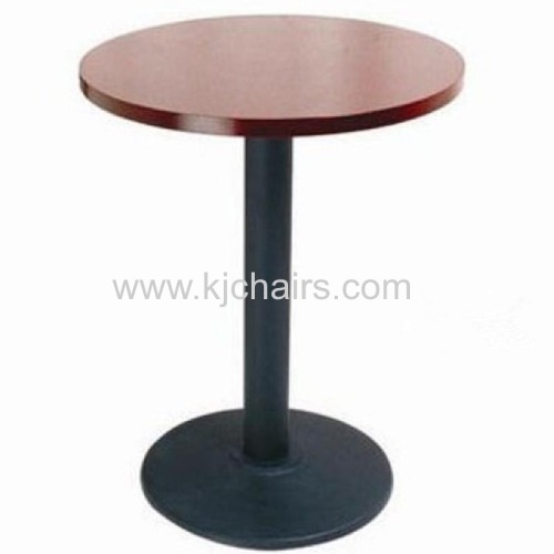 melamine top with PVC edge restaurant dining table