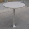 KFC fastfood restaurant dining table with bolted table leg