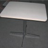 banquet table with cross stainless steel table leg