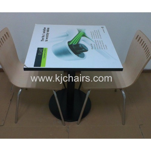 fast food dining table & chair