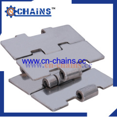 Stainless steel flat top chains 815series straight running