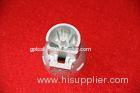 Silver Anodize High Precision CNC Machining Parts For LED Housing / Lamp Body