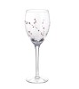 Plum blossom,decal red wine glass