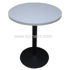 white fireproof plywood restaurant table