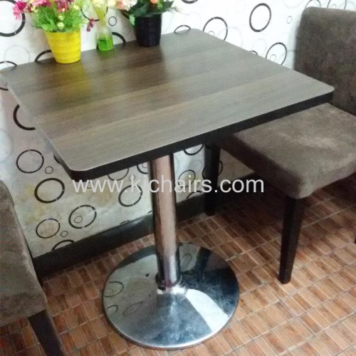 white fireproof plywood restaurant table 