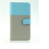 Simplicity Bright Blue folio PU Leather Case for Sumsung Galaxy s5 Cover