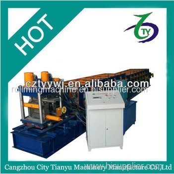 Hydraulic drive C purlin roll forming machine