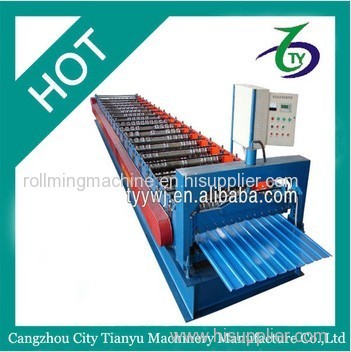 Metal roofing sheet roll forming machine for Russia