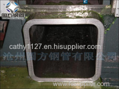 thick wall hot rolled structural square steel pipe