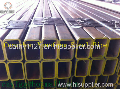 EN10210 hot formed rectangular steel pipe