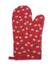 flower red Oven Mitt