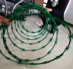 High Quality PVC-coated Razor Wire Mesh pvc razor barbed wire fencing