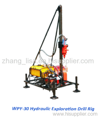 WPY-30 Hydraulic Exploration Drill Rig For Mountainous Area