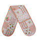 flower double oven mitt