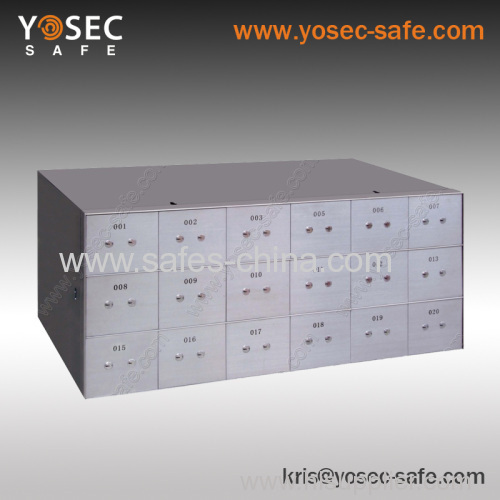 Stainless steel Safety deposit boxes locker HT-18SS