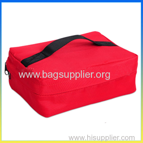 Lightweight portable cooler bag red lunch bags for women