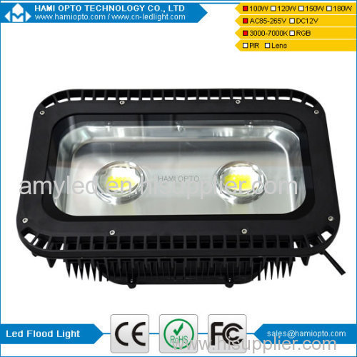 LED Flood light with lens 100W high brightness cool white