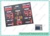 Single Sided Led Electronic Basketball Scoreboard With 24 Second Shot Clock 3m x 2m