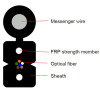 FTTH Drop Cable 6-fiber Fig.8 with 0.5mm FRP Strength member