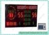 Gymnasium Electronic Basketball Scoreboards , Digits And Letters Scorer Display
