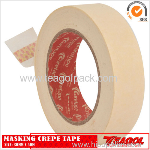 White Masking Crepe Tape 19mm x 50m/25mm x 50m/30mm x 50m/38mmx50m