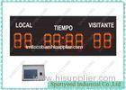 LED Digital Electronic Stadium Scoreboard For Football / Rugby Game IP65 Waterproof