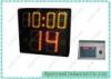 14 Second College Basketball Shot Clock Timer , Red / Yellow LED