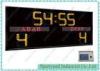 IP65 Waterproof Electronic Football Score Board , Yellow Red Led Futsal Scoreboard