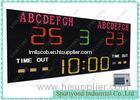 Single Sided Water Polo Scoreboard With Wireless Controller , CE RoHS FCC