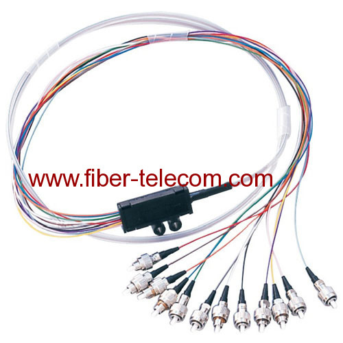 FC Single Mode Fan-out Fiber Optic Pigtail