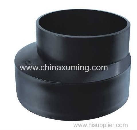 PE Siphon Eccentric Different-diameter Pipe Fittings