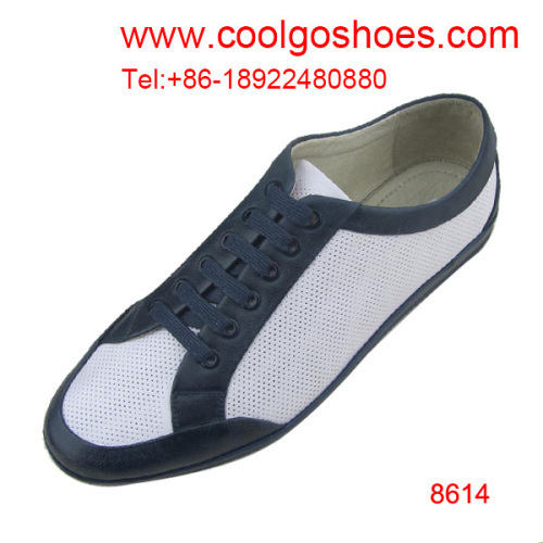 Popular design calfskin casual men shoes from China