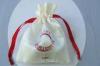 Small Satin Travel Jewelry Drawstring Pouch Tear Resistant