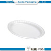 Plastic disposable party plate