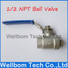 Stainless Steel 316 Ball Valve, 1/2&quot;NPT, 1000 psi WOG