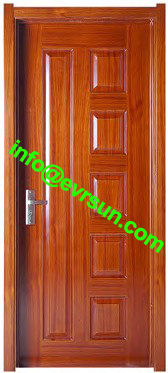 MDF molded wooden door