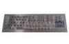 Rear Mounted Industrial Keyboard With Touchpad , 66 Key , CE , FCC Approved