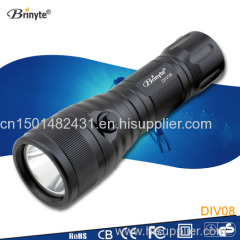 CREE XM-L2 T6 LED Scuba Cave Diving Flashlight