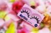 Non-toxic Synthetic Mink Diamond False Eyelashes , Long Knitting Handmade