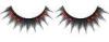 Decorative Red Diamond False Eyelashes For Night Party Eyelashes , Black False Eyelashes